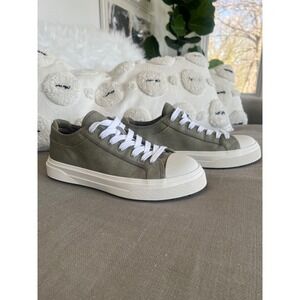 ALDO Men’s Olive Green Canvas  Pillow Walk Sneakers